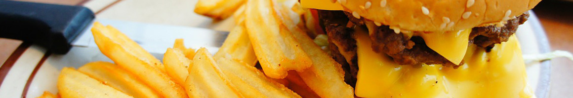 Eating Burger at Ardy & Ed's Drive In restaurant in Oshkosh, WI.